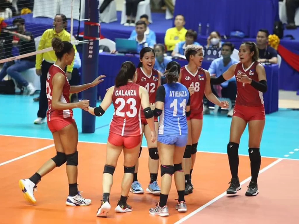 Vietnam volleyball team beats PH national team at 32nd Southeast Asian